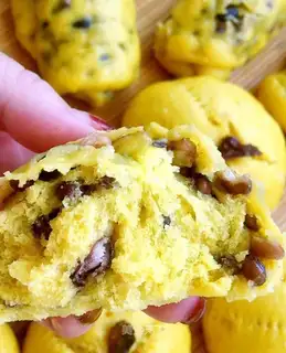 Three bean pumpkin rolls
