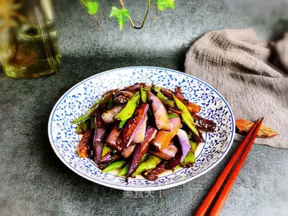 Soy eggplant blade beans