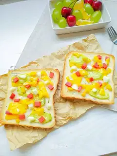 Toast pizza