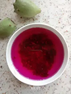 Handmade cactus juice