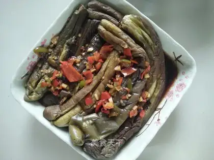 Steam eggplant