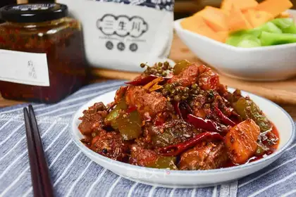 Spicy chili chicken