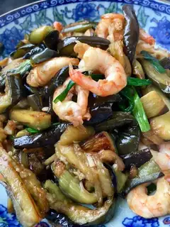 Cheese and shrimp