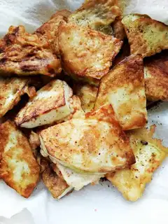 Fried eggplant