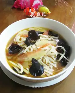Black-mule watermelon noodles