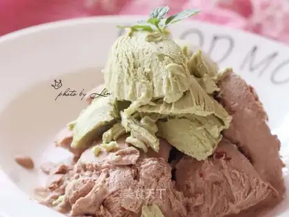 Homemade ice cream