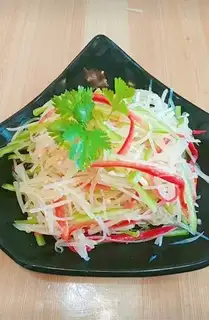 Sweet potatoes with sour acid