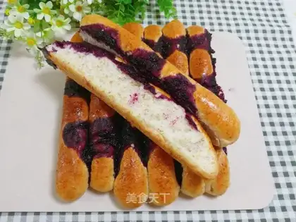All wheat blueberry jam