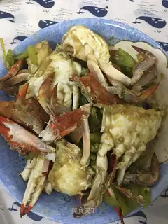 Fried crabs