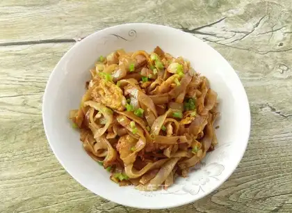 Onion eggs fried river powder