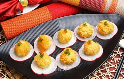 Squidfish cheeseball