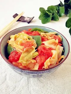 Tomato and cabbage