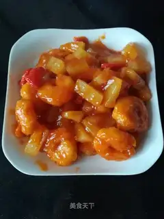Pineapple crotch shrimp