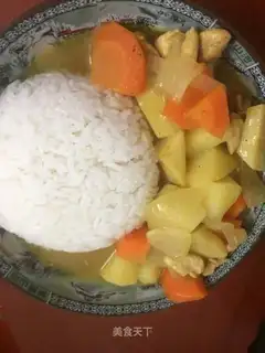 Curry chicken