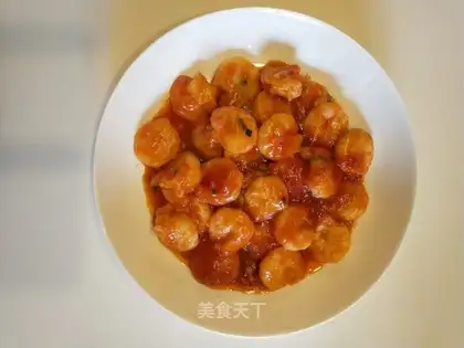 Cheese and shrimp