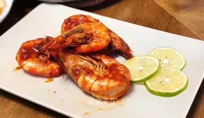 Eggplant shrimp