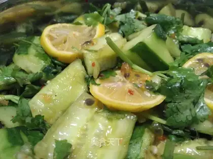 The cucumbers
