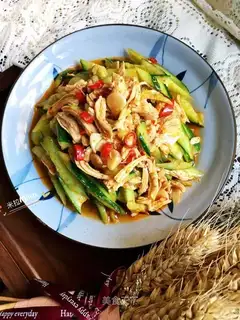 Chicken silk cucumber