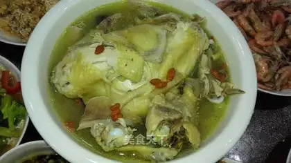 Piggy belly chicken