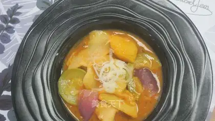 Korean pasta soup