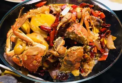 Spicy crabs