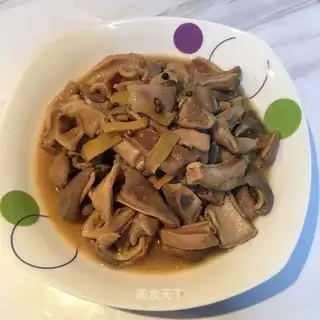 A pig's belly