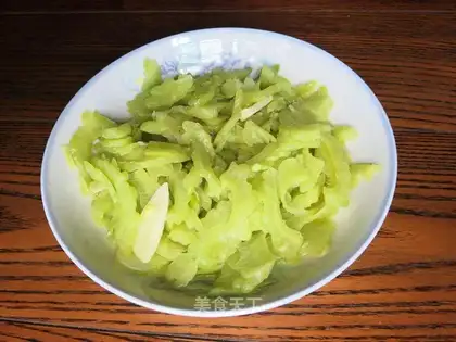 Fried melon