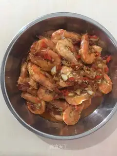 Red-fried prawn