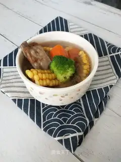 Stereo corn soup