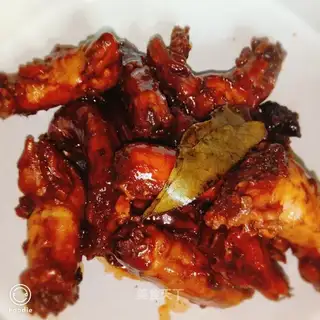 Red chicken neck