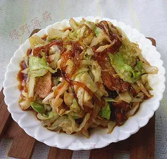Powdered cabbage