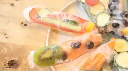 ♪ The spring rolls ♪