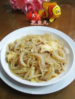 Duck egg onion fried rice powder