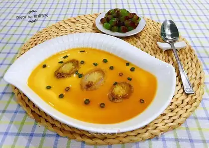 Abalone steamed eggs