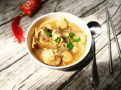 Chicken platinum soup