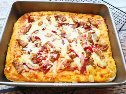 Barbecue pizza