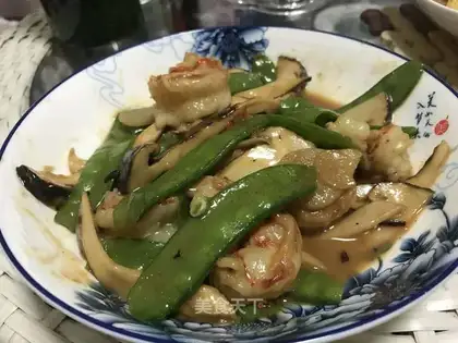 Dutch soy-fried shrimp