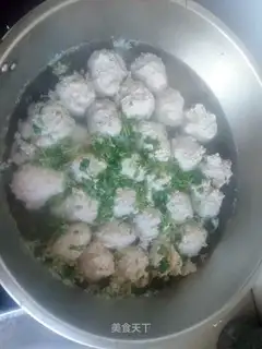 Homemade boiled balls