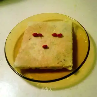 Oil-free celery omelet