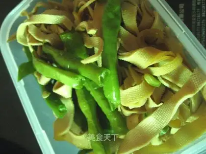 Bean curd skin