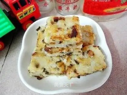 Pan-fried radish cake