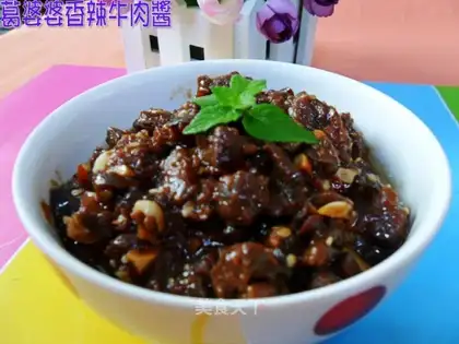 Spicy beef sauce