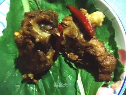 Stewed cavity bone