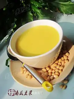 Pumpkin soy milk