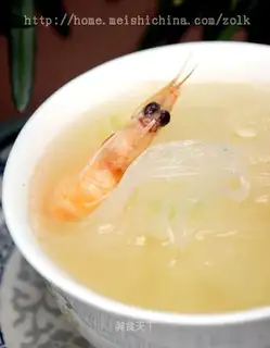 Winter melon vermicelli soup