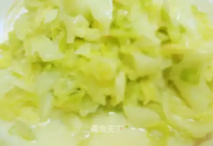 Cabbage with milk
