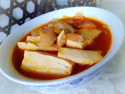 Korean pickle soup