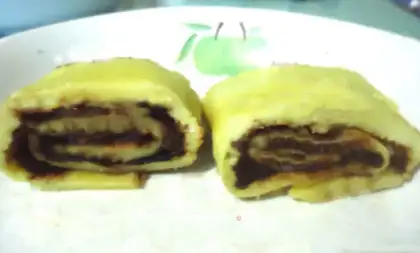 bean paste roll