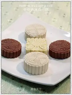 Doudou fragrant ice skin mooncake