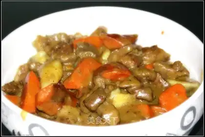 Curry beef